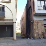 Detenen un home a la Bisbal per la crema de contenidors aquesta matinada a la plaça de la Llibertat la bisbal