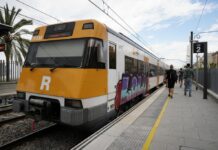 Tallats tots els trens que paren a Flaçà o Caldes