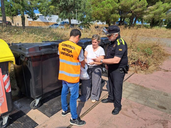 recollida de residus mal ús Palamós