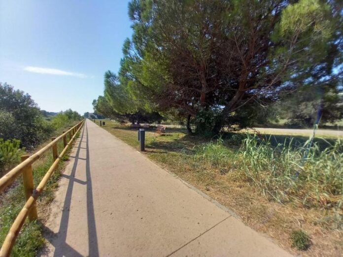 privat:-l’ajuntament-de-calonge-i-sant-antoni-crea-una-via-d’infraestructura-verda-al-marge-dret-de-la-riera-de-calonge