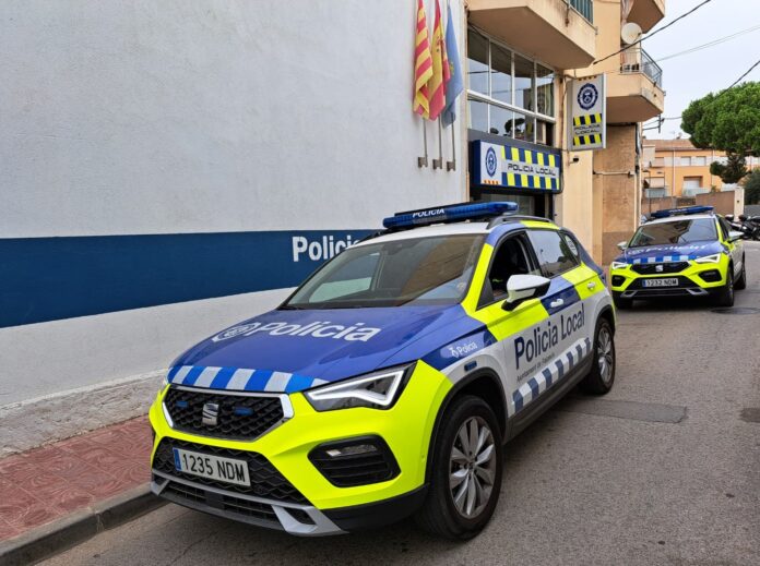 Policia local de Palamós cotxes