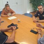 privat:-trobada-amb-el-nou-cap-de-bombers-de-la-vall-d’aro,-josep-pallares