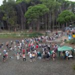 privat:-unes-300-persones-es-mobilitzen-per-preservar-la-platja-de-la-farella-de-llanca