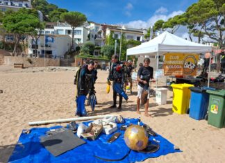 Palafrugell organitza una nova jornada de voluntariat per netejar el litoral privat:-voluntaris-recullen-70-kg-de-deixalles-de-les-platges-de-llafranc,-tamariu-i-calella-de-palafrugell