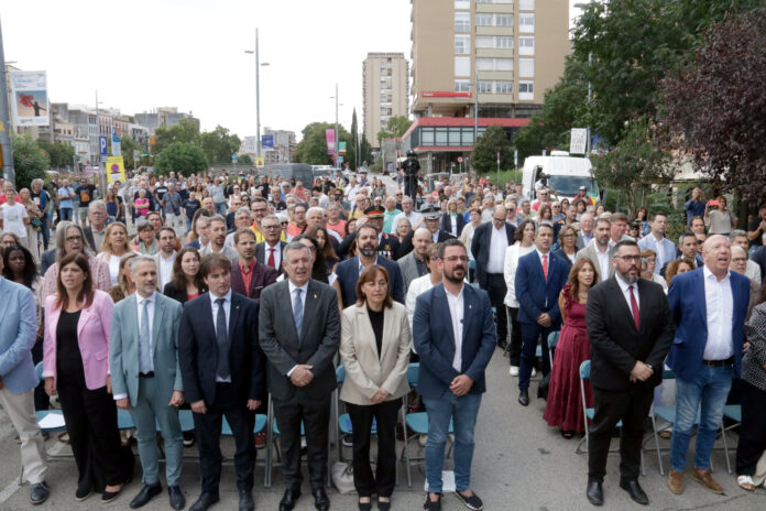 Acte institucional conjunt de l'Ajuntament de Girona, la Diputació i la Generaliat per la Diada Data de publicació: dijous 11 de setembre del 2025, 12:18 Localització: Girona Autor: Gerard Vilà
