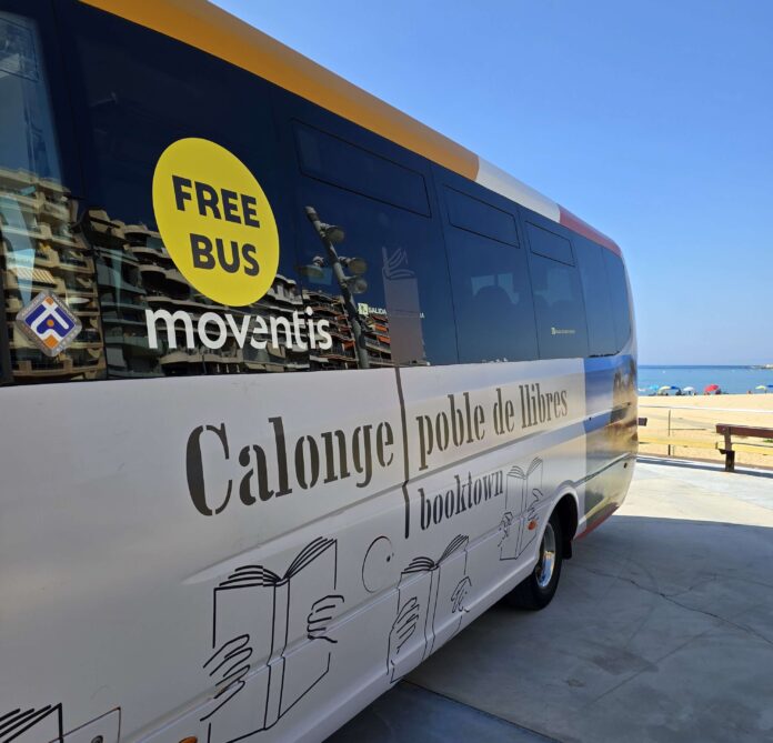 El bus llançadora gratuït entre Calonge, Poble de Llibres, i Sant Antoni clou el seu segon estiu amb prop de 2.000 viatgers