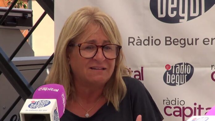 Maite Selva a la Fira d'indians