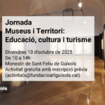 privat:-jornada-“museus-i-territori:-educacio,-cultura-i-turisme”-a-sant-feliu-de-guixols