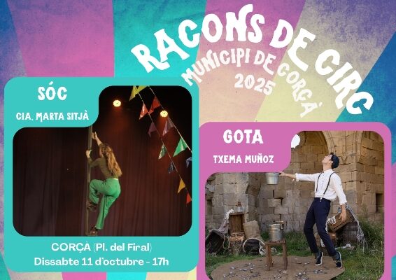 privat:-neix-“racons-de-circ”,-una-nova-proposta-cultural-que-portara-el-circ-als-nuclis-del-municipi-de-corca