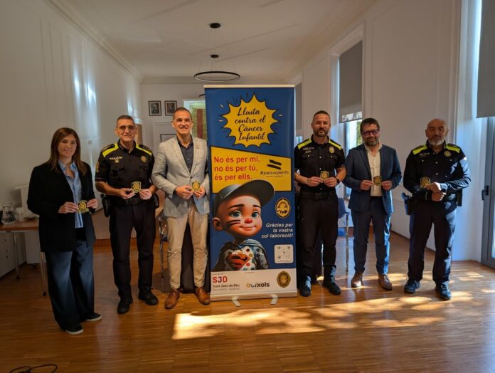 privat:-l’ajuntament-de-sant-feliu-i-la-policia-local-s’adhereixen-a-la-campanya-pels-valents