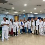 Membres del sindicat de Metges de Catalunya de l’Hospital de Palamós se sumen a la jornada de vaga estatal Metges hospital de Palamós