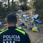 Identifiquen els autors d’un abocament il·legal amb residus tòxics entre Sant Feliu i Santa Cristina d’Aro policia abocament