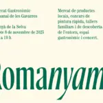 privat:-romanya-acollira-la-primera-edicio-de-“romanyam:-primer-mercat-gastronomic-i-artesanal-de-les-gavarres”