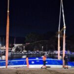 Refloten la barca enfonsada fa un mes a la Punta de Garbí, a Sant Feliu de Guíxols privat:-recuperen-del-fons-mari-l’embarcacio-enfonsada-fa-un-mes-a-sant-feliu-de-guixols