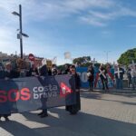 privat:-celebracio-d’un-funeral-simbolic-per-denunciar-la-destruccio-de-la-pineda-d’en-gori-a-palamos