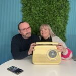 Taronja ràdio Girona estrena el matinal “Taronja matí”, amb Joan Arenyes i Mariola Dinarès Joan Arenyes i Mariola Dinarès a Taronja Matí de Taronja ràdio Girona