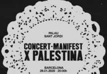 El Palau Sant Jordi acollirà el Concert-Manifest X Palestina el 29 de gener de 2026 el-palau-sant-jordi-acollira-el-concert-manifest-x-palestina-el-29-de-gener-de-2026