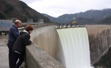 Susqueda i El Pasteral comencen a desembassar per gestionar el risc d’inundacions pel temporal
