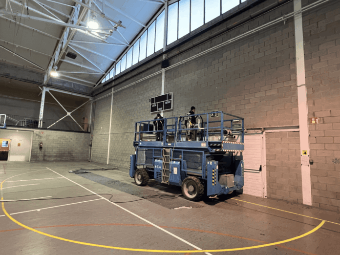 obres pavelló Bisbal