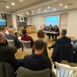 Miquel Noguer es reuneix amb empresaris de la Cambra de Comerç de Palamós per abordar temes clau per al territori