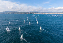 El vent permet disputar totes les proves de la tercera jornada de la Christmas Race a Palamós