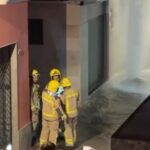 Una fuita deixa sense aigua diversos carrers de Sant Feliu de Guíxols fuita d'aigua sant feliu de guíxols