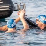 privat:-una-travessa-nedant-solidaria-contra-el-cancer-de-mama-de-l’estartit-a-calella