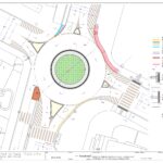 privat:-recta-final-de-les-obres-del-nou-giratori-a-l’avinguda-de-platja-d’aro-a-s’agaro