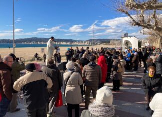 Palamós celebra aquest diumenge la festa de Sant Antoni Abat amb la benedicció dels animals Palamós Sant Antoni benedicció