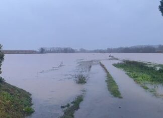 La JARC denuncia la mala gestió dels rius feta per l’ACA després dels desbordaments pel temporal Harry camps pages temporal harry protesta jarc