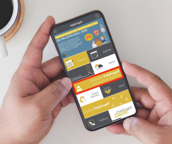 privat:-“millorem-palafrugell”:-l’app-i-el-telefon-per-avisar-d’incidencies-a-la-via-publica
