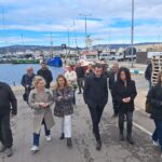 Òscar Ordeig coneix els projectes pesquers i educatius de Palamós en una visita institucional visita òscar ordeig palamós