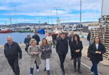 Òscar Ordeig coneix els projectes pesquers i educatius de Palamós en una visita institucional visita òscar ordeig palamós