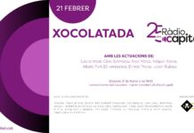 Ràdio Capital convida els oients a una xocolatada per iniciar el 25è aniversari de l’emissora