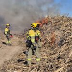 Torroella inicia les cremes controlades a la Gola Sud i a la platja de la Fonollera cremes controlades montgrí