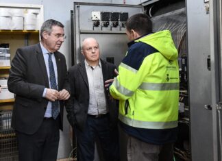 El temporal Harry malmet la depuradora de Palamós i fa dues setmanes que funciona amb un grup electrogen