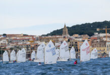 La tramuntana permet estrenar el 36 Palamós International Optimist Trophy després de dos dies en blanc