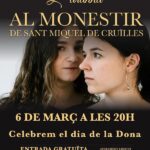 privat:-concert-gratuit-de-l’aranna-al-monestir-de-sant-miquel-de-cruilles-per-commemorar-el-dia-de-la-dona