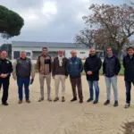 privat:-s’inicien-les-obres-d’arranjament-i-ordenacio-de-l’aparcament-de-la-zona-esportiva-municipal