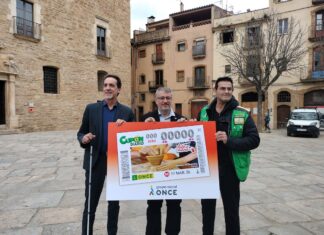 La Ceràmica de la Bisbal és la imatge del nou cupó especial de l’ONCE