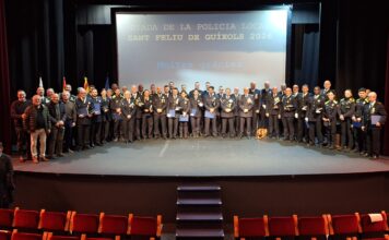 La Policia Local de Sant Feliu celebra la seva festa anual amb un increment de la plantilla i 21.000 serveis en un any Policia local de Sant Feliu