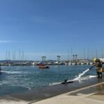 privat:-l’estartit-posa-a-prova-la-resposta-a-un-incendi-i-una-deflagracio-dins-del-port