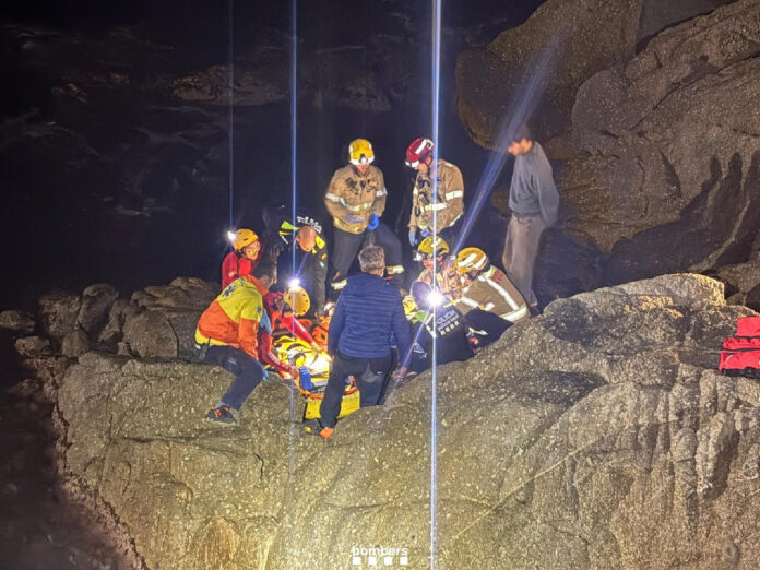 Salvament accidentat Palamós