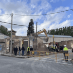 La Bisbal enderroca tres habitatges de l’Aigüeta per transformar un espai degradat obres bisbal