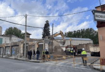 La Bisbal enderroca tres habitatges de l’Aigüeta per transformar un espai degradat obres bisbal