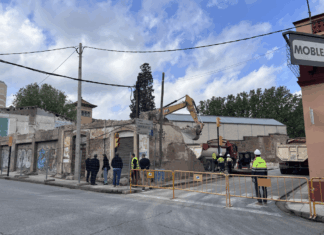 La Bisbal enderroca tres habitatges de l’Aigüeta per transformar un espai degradat obres bisbal