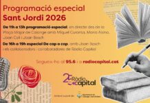Ràdio Capital celebrarà Sant Jordi amb una programació especial des de Calonge