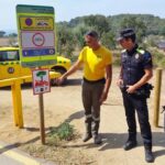 Palamós tanca des d’aquest divendres l’accés de vehicles al camí de cala Estreta fins a final d’estiu tancament accessos palamós