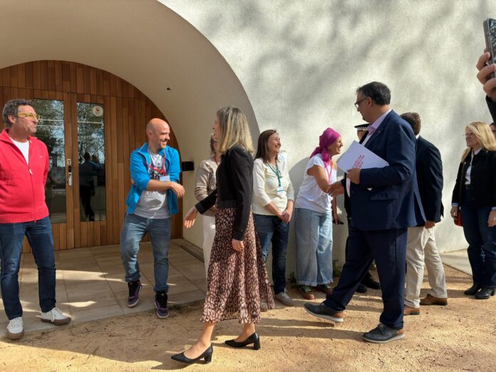 Visita Mònica Martínez Bravo Consellera