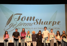 Palafrugell entrega el novè Premi Tom Sharpe de redacció en llengua anglesa privat:-palafrugell-entrega-el-ix-premi-tom-sharpe-de-redaccio-en-llengua-anglesa